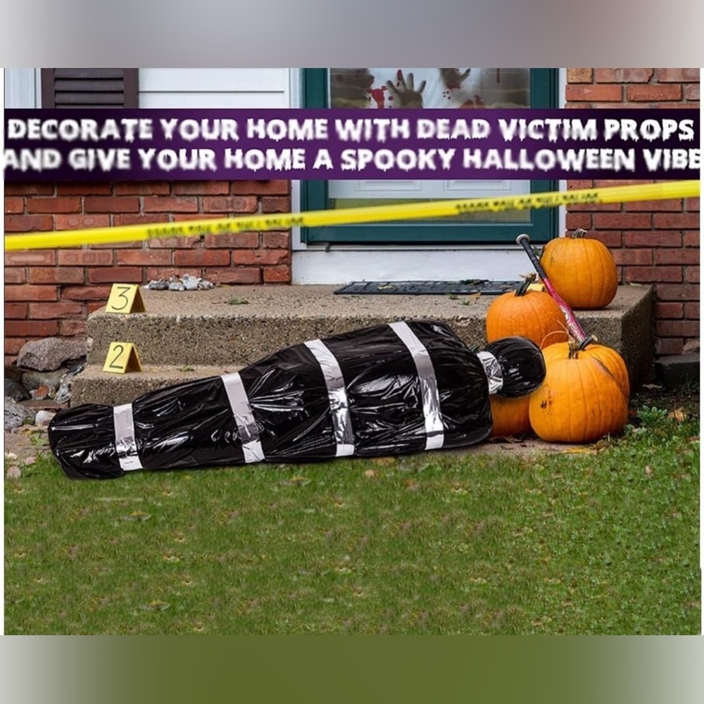 New Dead Body bag halloween props